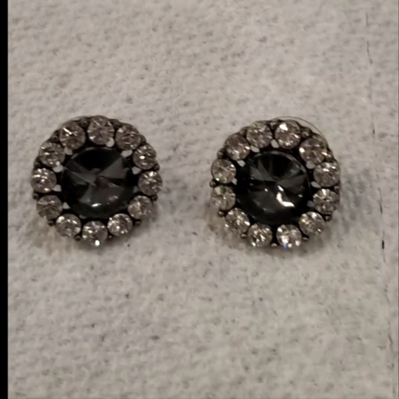 Vintage Rhinestone Big Stud Earring 🌴 - Picture 8 of 9